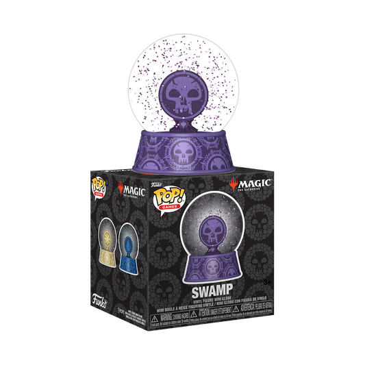 Magic The Gathering Swamp Mini Glitter Globe - US 6027