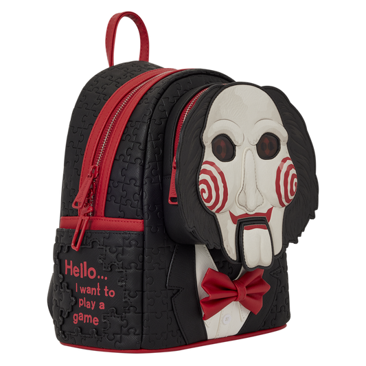 Saw Exclusive Billy Puppet Lenticular Cosplay Mini Backpack - US 6234