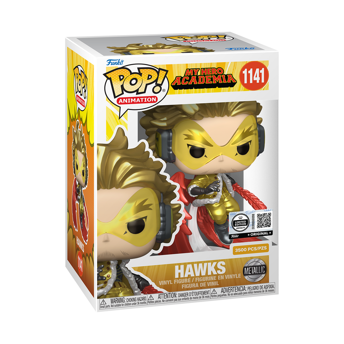 Pop! Hawks (Metallic) with Pop! Protector - US 1553