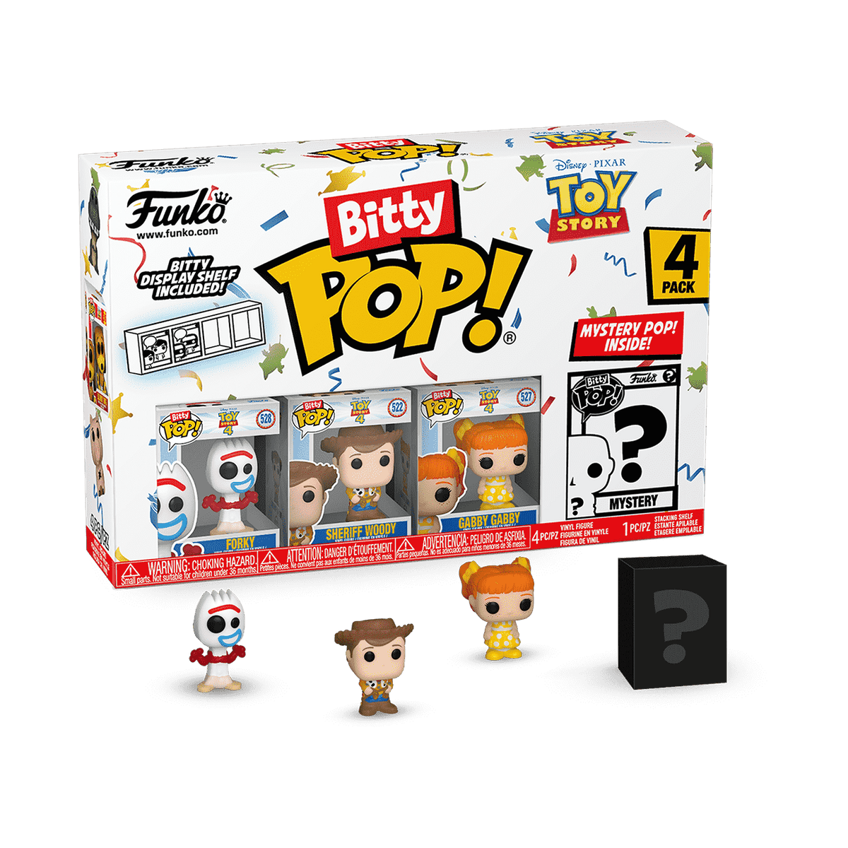 Bitty Pop! Toy Story 4-Pack Series 1 - US 4511