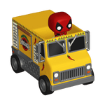 Bitty Pop! Rides Deadpool's Chimichanga Truck - US 7473