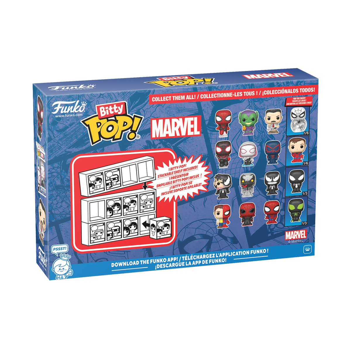 Bitty Pop! Spider-Man 4-Pack Series 2 - US 3284