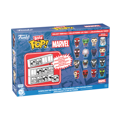 Bitty Pop! Spider-Man 4-Pack Series 3 - US 4796