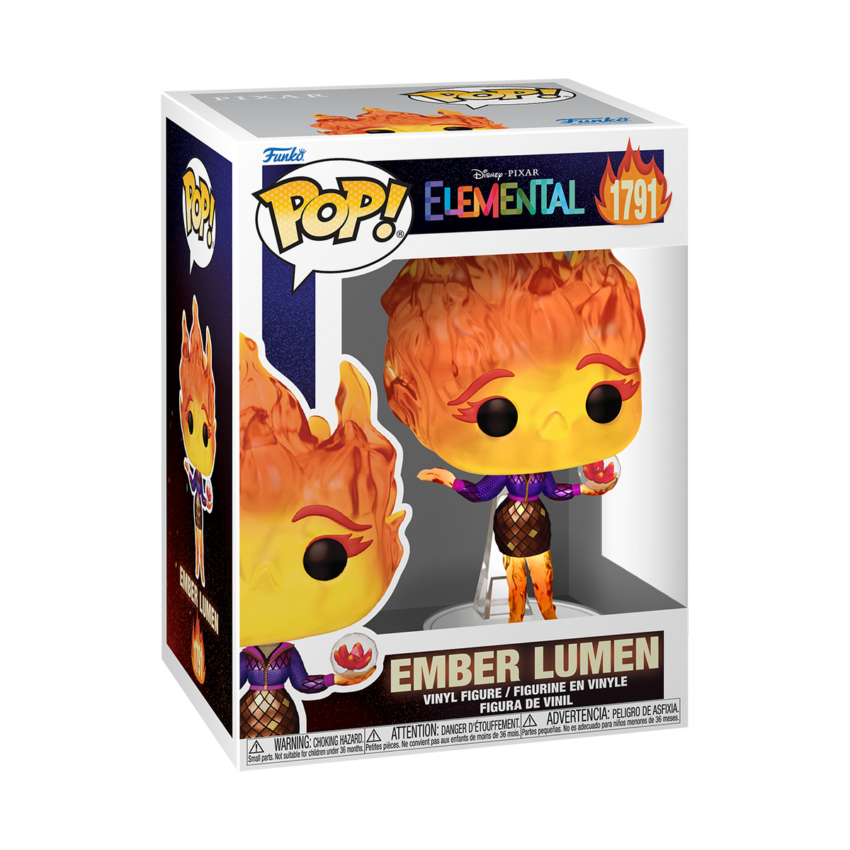 Pop! Ember Lumen with Vivisteria Flower - US 6156