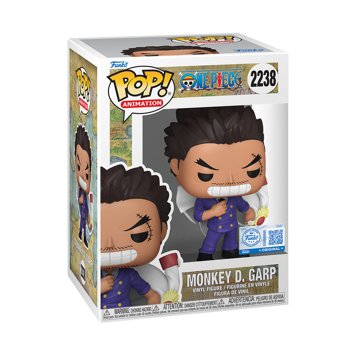 Pop! Monkey D. Garp (Young) - US 1156