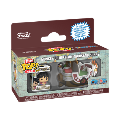 Bitty Pop! Rides Monkey D. Luffy and Thousand Sunny - US 9690