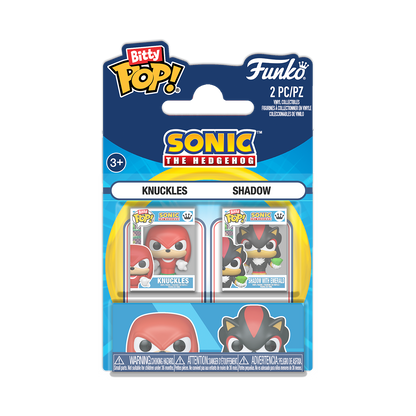 Bitty Pop! Knuckles & Shadow 2-Pack - US 0169