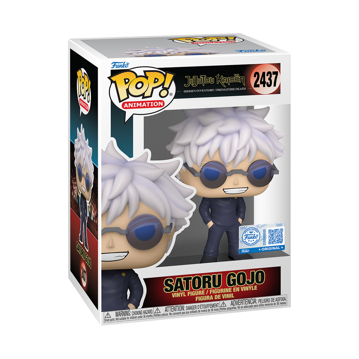 Pop! Young Satoru Gojo with Glasses - US 3913