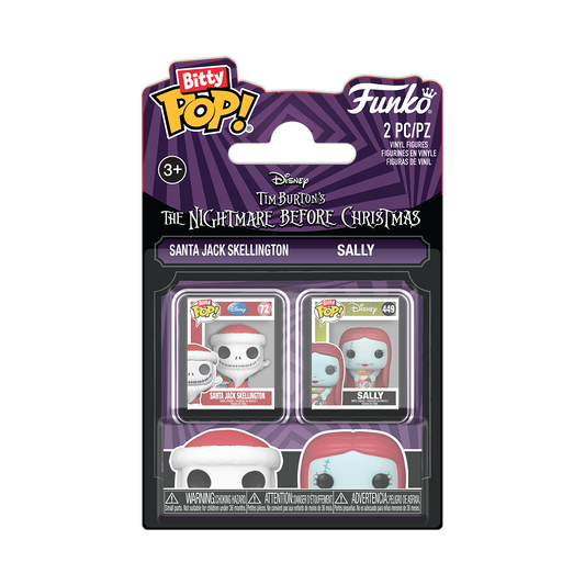 Bitty Pop! Santa Jack Skellington & Sally 2-Pack - US 4761