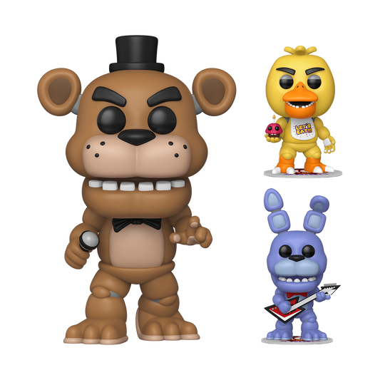 Pop! Jumbo Freddy with Bonnie & Chica 3-Pack - US 4237