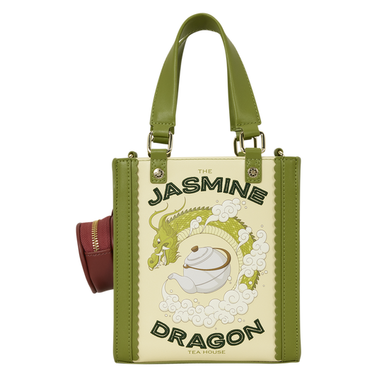 Avatar: The Last Airbender Jasmine Dragon Mini Tote Crossbody Bag with Coin Bag - US 2670