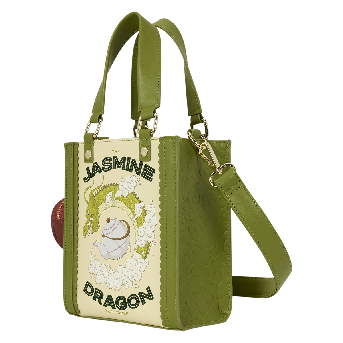 Avatar: The Last Airbender Jasmine Dragon Mini Tote Crossbody Bag with Coin Bag - US 2670