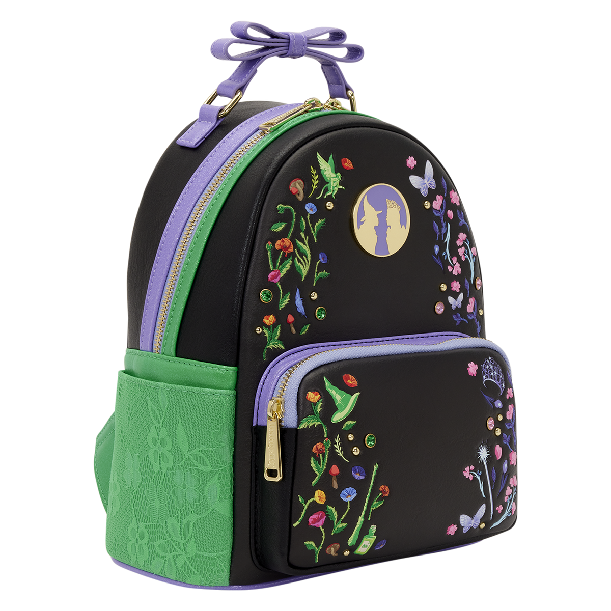 Wicked Glinda & Elphaba Floral & Lace Mini Backpack - US 5006