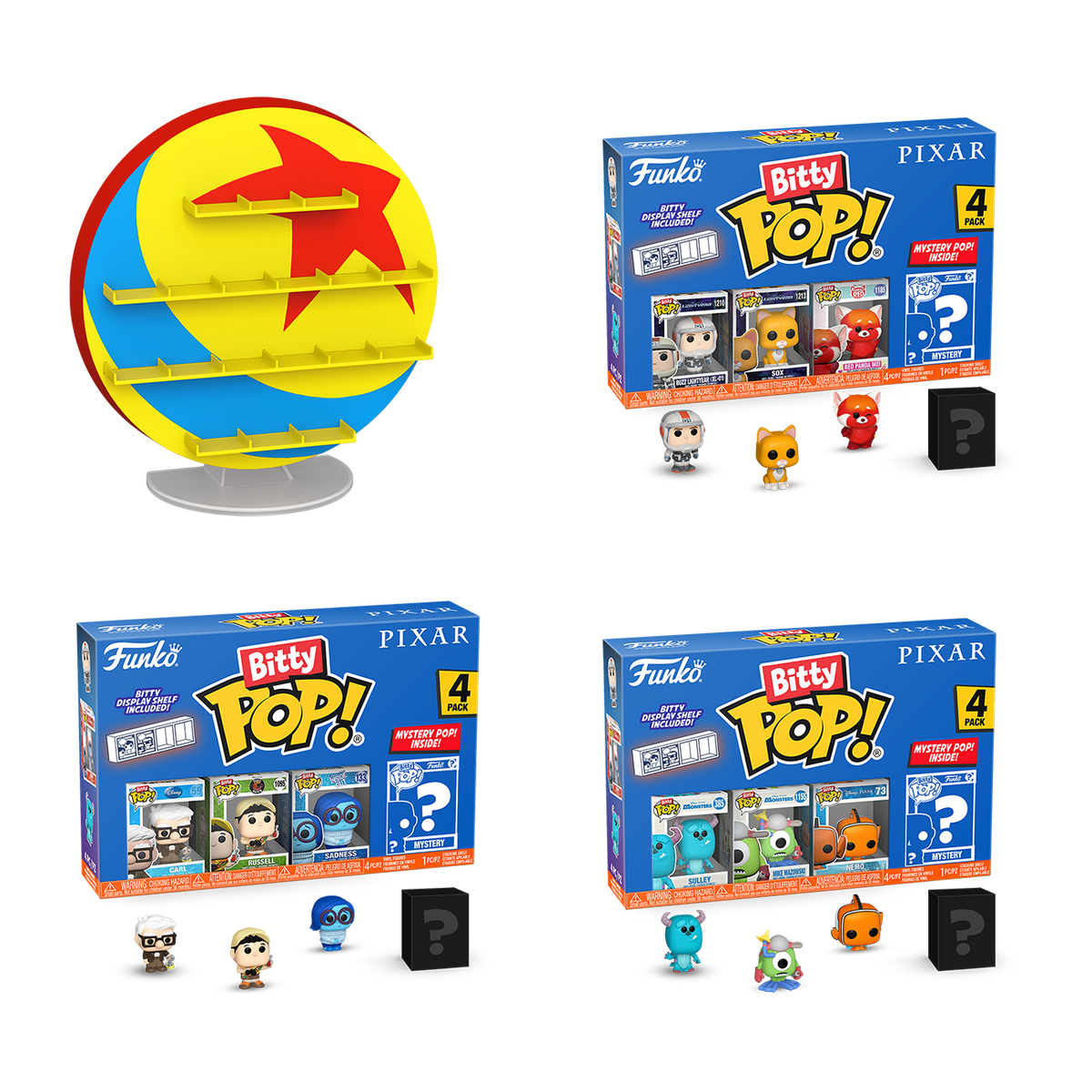 Bitty Pop! Pixar Bundle - US 1973