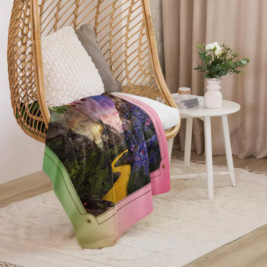 Wicked: For Good Key Art Sherpa Blanket - US 9578